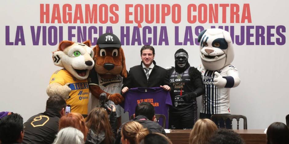 Nuevo León lanza campaña contra la violencia hacia las mujeres.