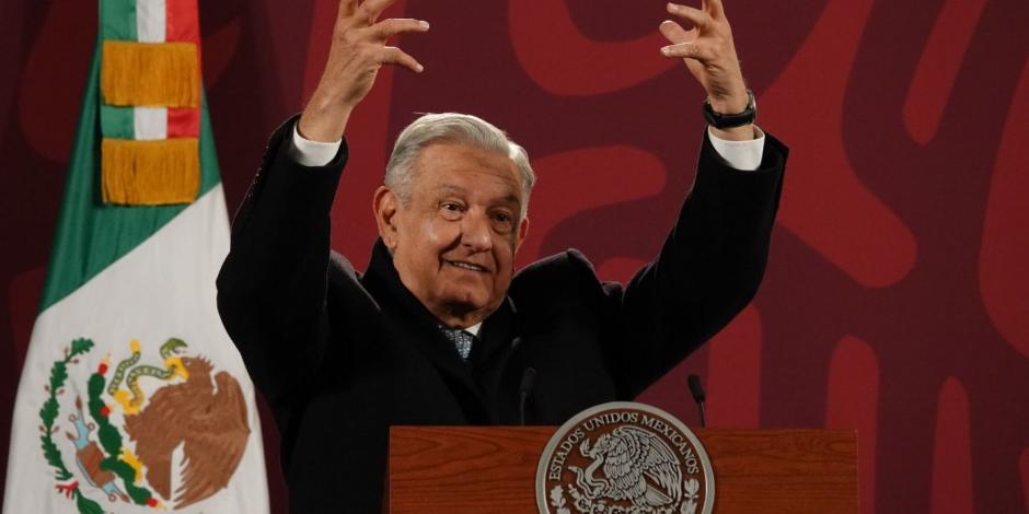 Presidente López Obrador, en imagen de archivo.