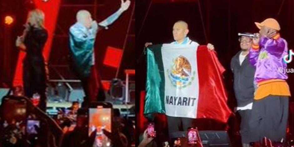 Black Eyed Peas alza con orgullo la bandera de México en Qatar 2022 (VIDEO)