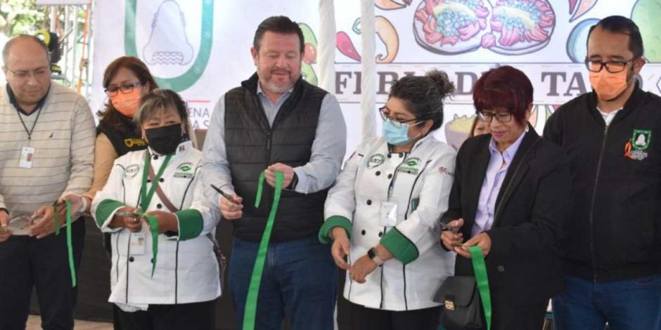 Inauguran la Feria del Taco 2022 en la alcaldía Magdalena Contreras.