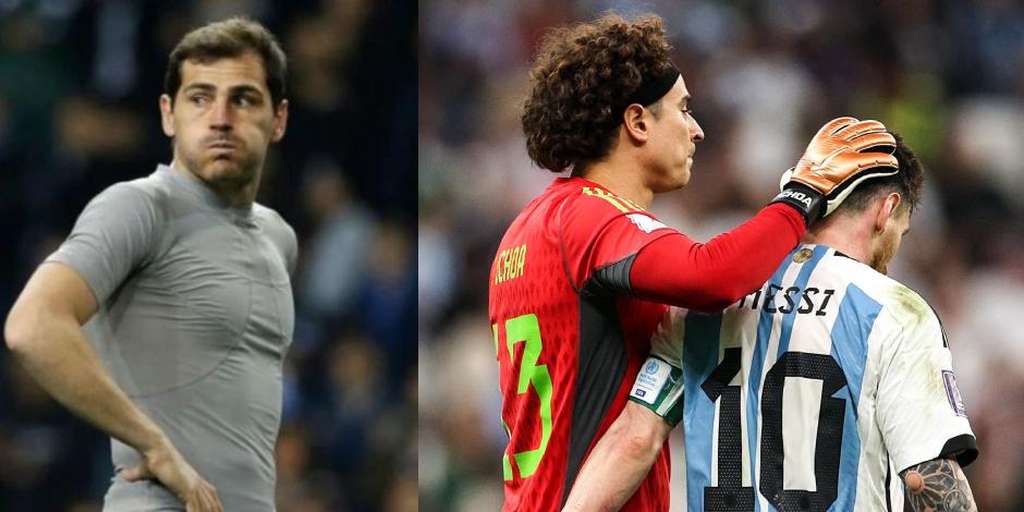 Iker Casillas cree que Memo Ochoa pudo hacer más en el gol de Messi en Qatar 2022.
