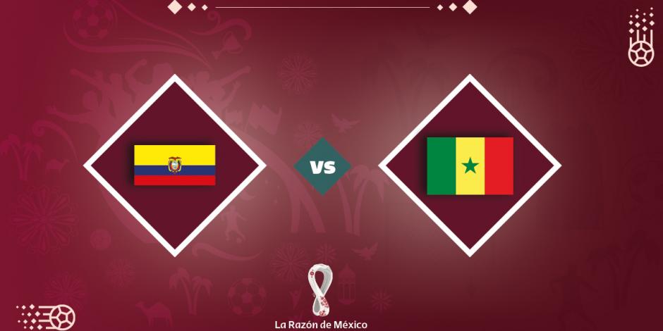 La Selección de Ecuador se enfrenta a la de Senegal en Qatar 2022