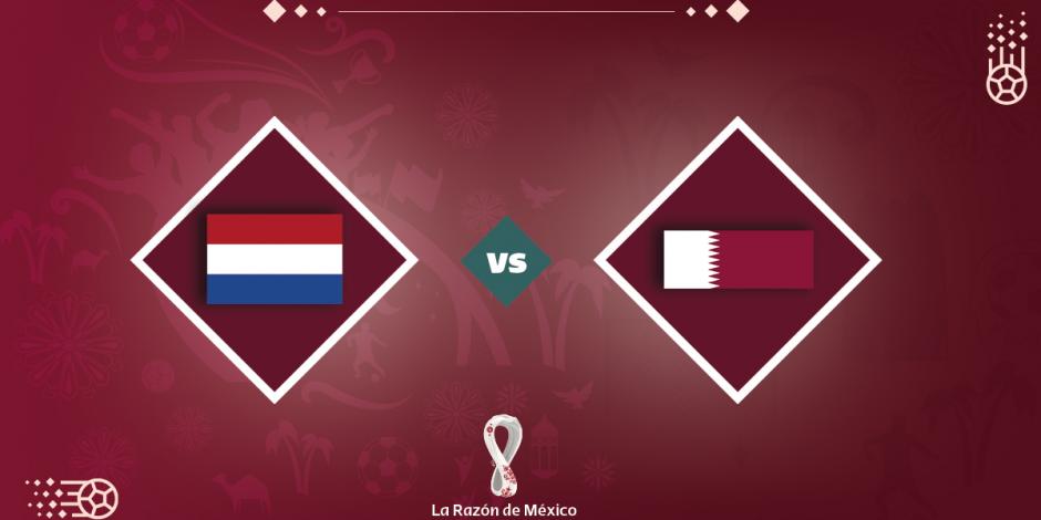 La Selección de Países Bajos se enfrentará a la de Qatar