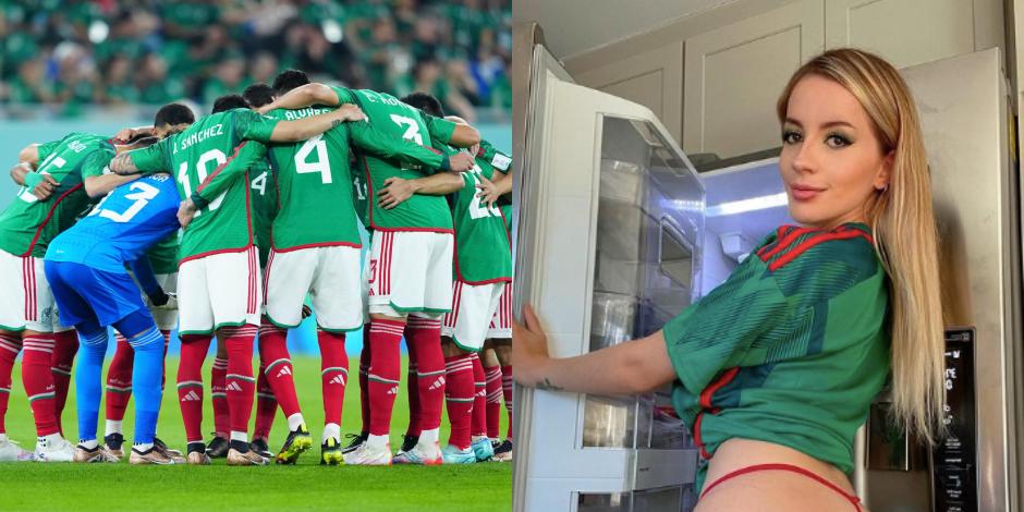 Aimee Álvarez, modelo de OnlyFans, compartió en su cuenta de Instagram la propuesta que tiene si los jugadores la Selección Mexicana vence a Arabia Saudita