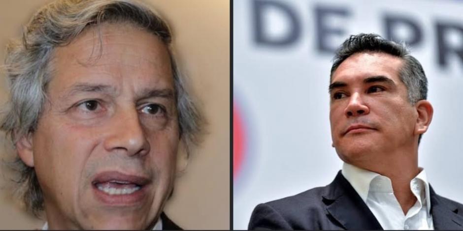 La gobernadora Layda Sansores exhibió supuestas conversaciones entre el dirigente del PRI y el empresario Claudio X. González.