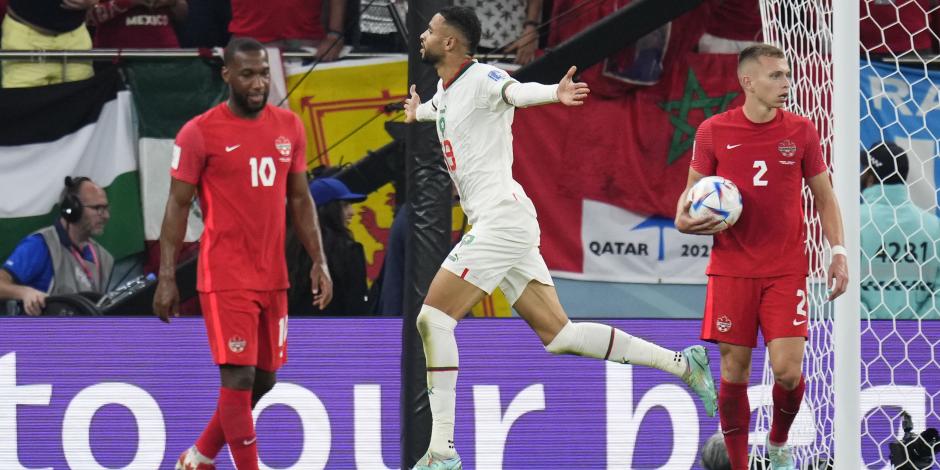 Canadá y Marruecos se enfrentaron en la Copa del Mundo Qatar 2022