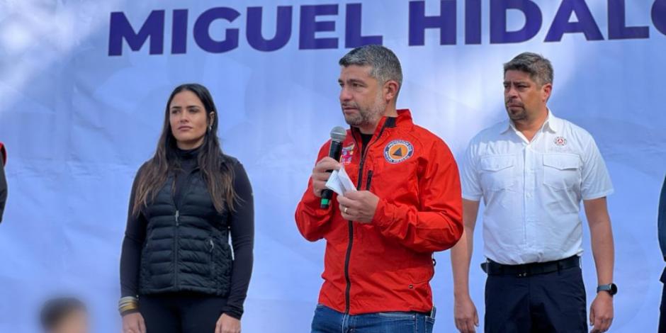 Mauricio Tabe, alcalde de Miguel Hidalgo, presentó al "ejército” de jóvenes rescatistas de la demarcación; apoyarán en emergencias.