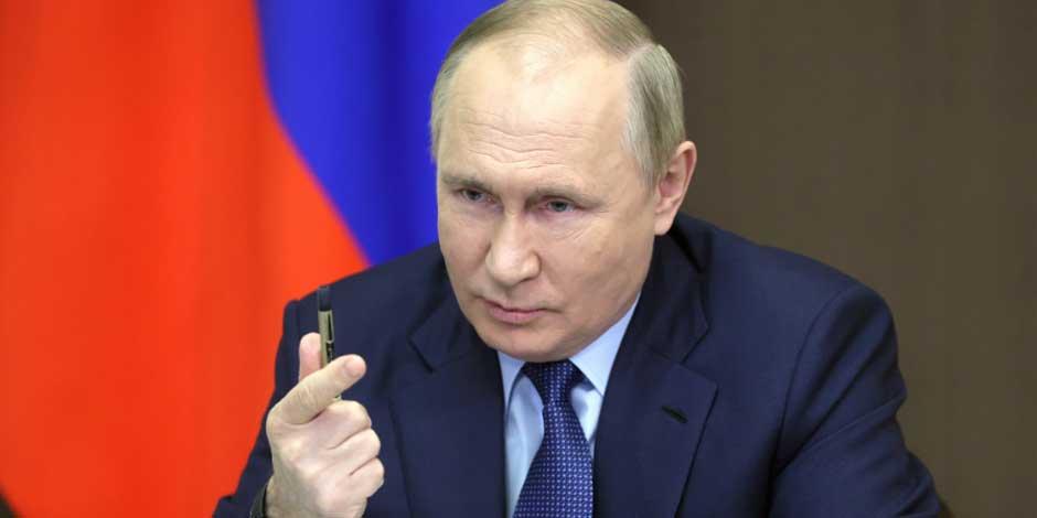 En la imagen, el presidente de Rusia, Vladimir Putin