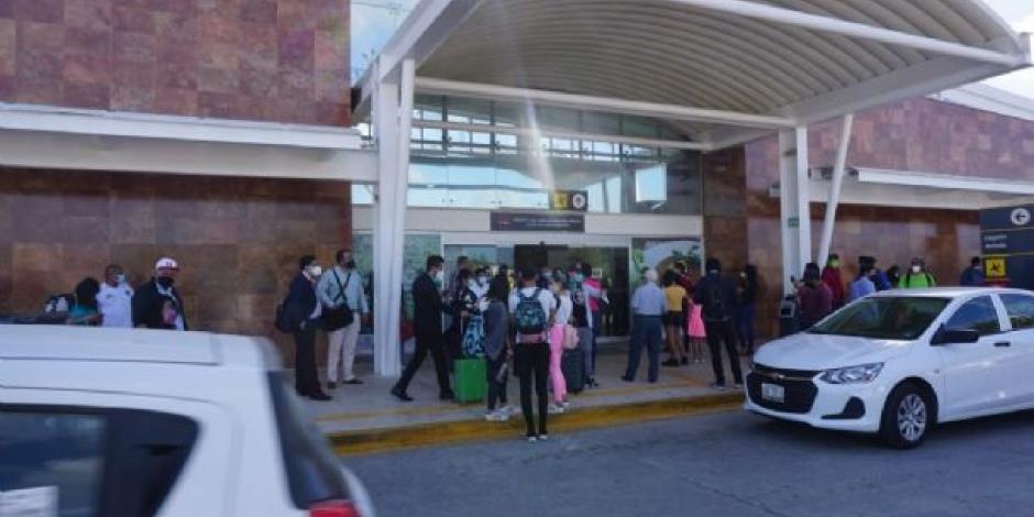 El Aeropuerto de Campeche.