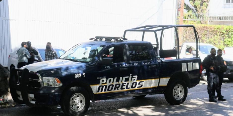 Dos policías fueron secuestrados en Morelos por un presunto grupo criminal.
