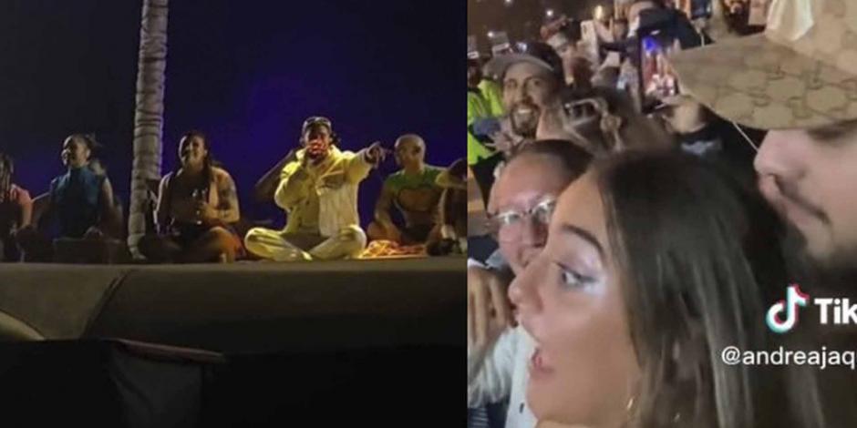 Bad Bunny bendice a pareja embarazada en concierto de Monterrey: "Se tiene que llamar Benito"