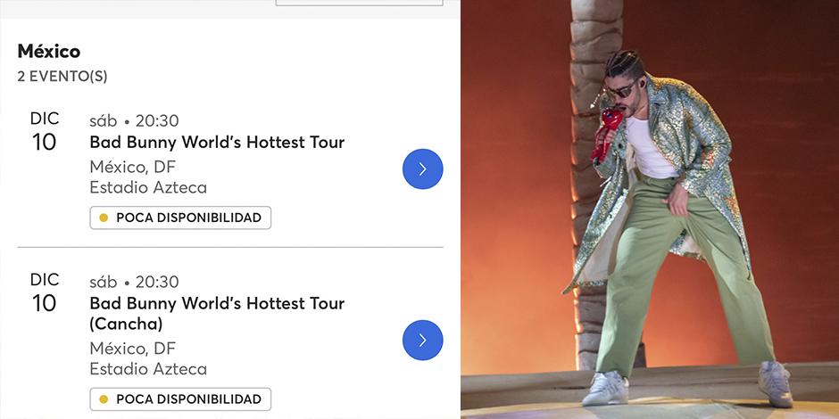 Bad Bunny: Fans denuncian que TicketMaster está vendiendo más boletos para el concierto de hoy