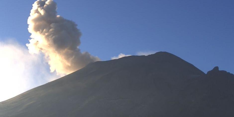 El monitoreo del Volcán Popocatépetl se realiza de forma continua las 24 horas