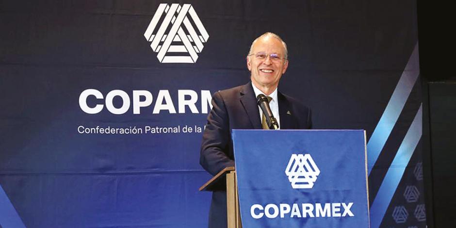 Por unanimidad, los 68 Centros Empresariales del país se decantaron por José Medina Mora para ser reelecto como presidente de la Coparmex para el periodo 2023.