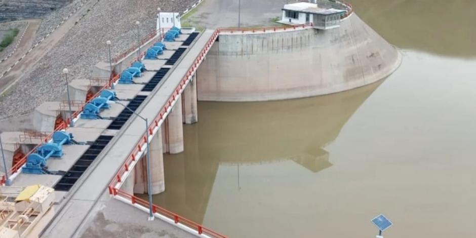 La Comisión Nacional del Agua (Conagua) informó que se realizan extracciones en la presa El Granero del municipio de Aldama, Chihuahua para evitar riesgos a la población
