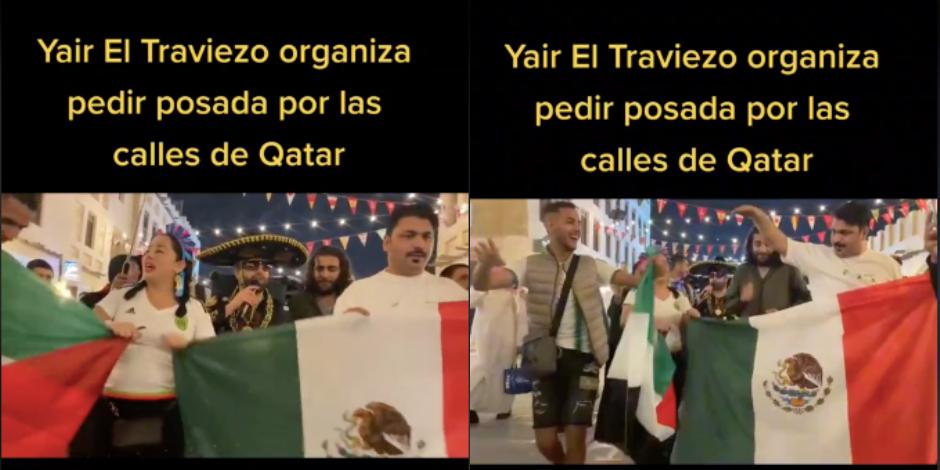 Mexicanos organizan posadas en Qatar 2022