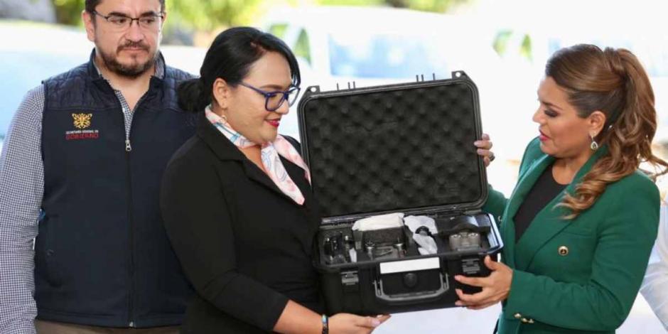 Entrega Evelyn Salgado más de 20 MDP en equipamiento para fortalecer a la Comisión Estatal de Búsqueda de Personas en Guerrero.