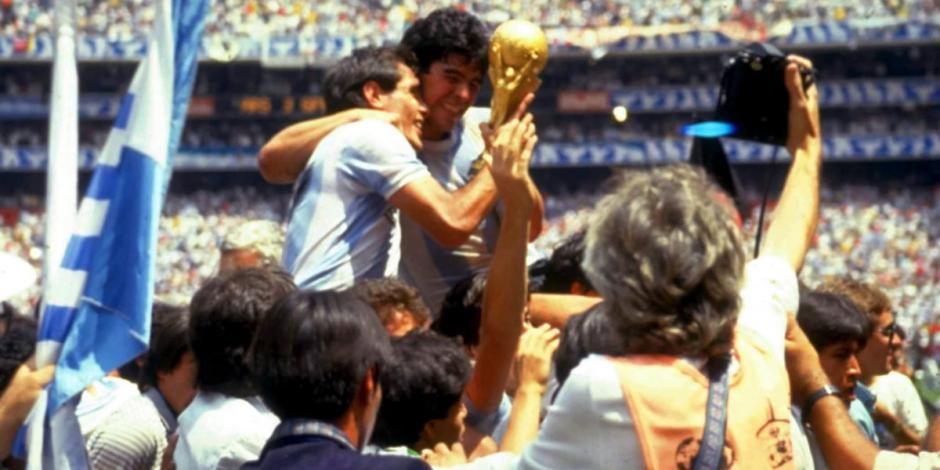 Diego Armando Maradona fue la gran figura de Argentina para la coronación de los sudamericanos en México 1986.