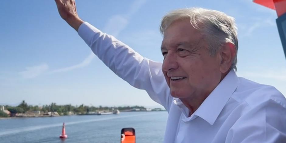 López Obrador encabezó el viernes pasado la apertura del Centro Turístico Islas Marías; invitó a conocerlo, pues es barato.