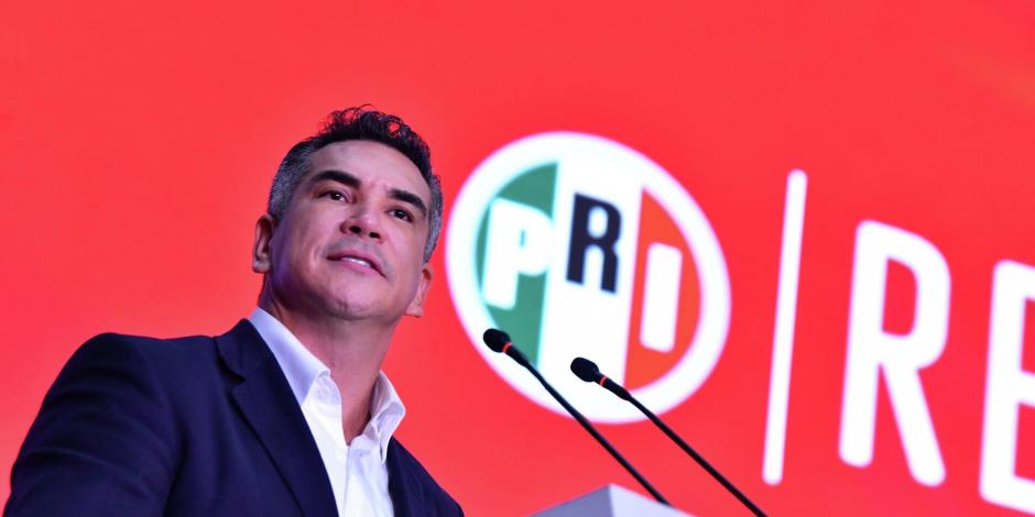 El dirigente nacional del PRI, Alejandro Moreno Cárdenas.