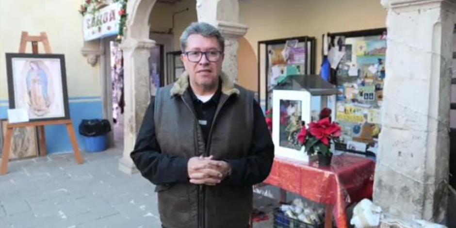 En lugar de asistir a encuentro con AMLO, Monreal visita al Santo Niño de Atocha, en Zacatecas.