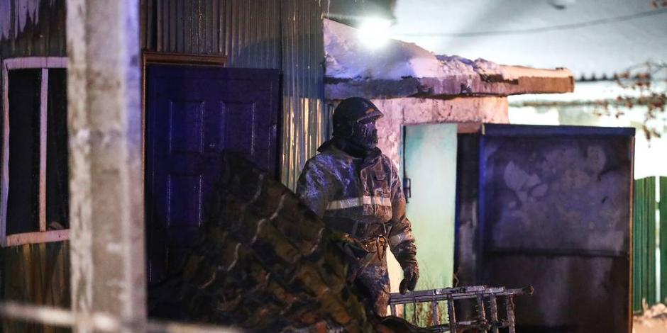 Incendio deja 22 personas muertas en Rusia.