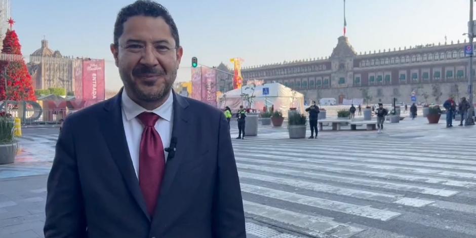 El secretario de Gobierno de la Ciudad de México, Martí Batres, informa que durante los festejos de Navidad no hubo personas lesionadas ni incidentes relevantes en la capital del país