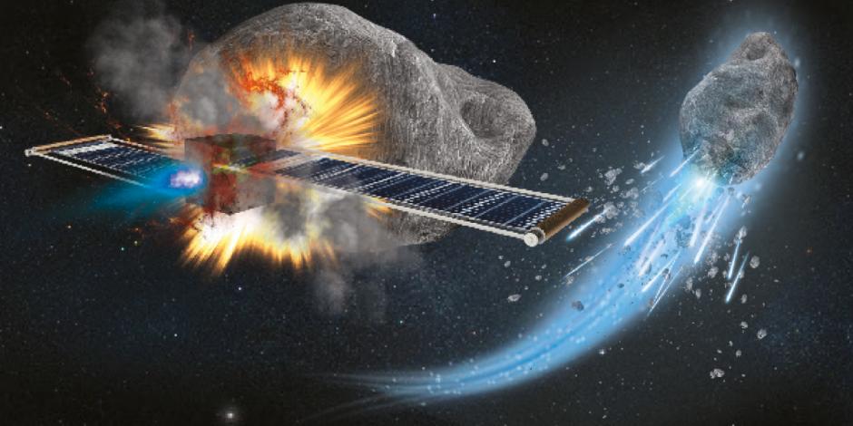 2022, año en que la misión DART desplazó un asteroide