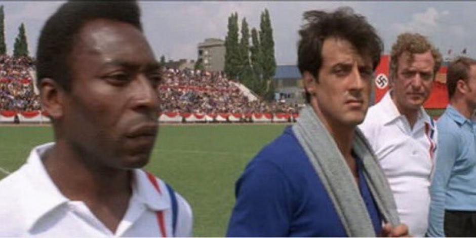 Pelé actuó en una película junto a Sylvester Stallone