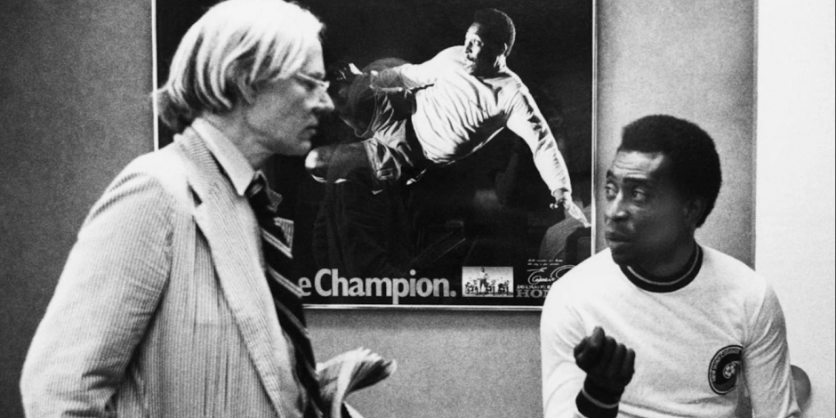 Andy Warhol hizo una sorprendente predicción sobre Pelé.