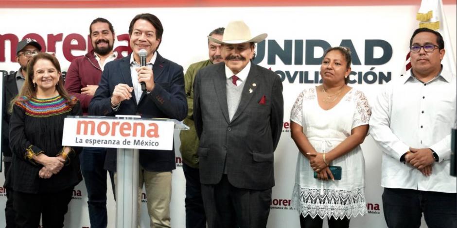 El 12 de diciembre, Delgado presentó a Guadiana como ganador de la encuesta.