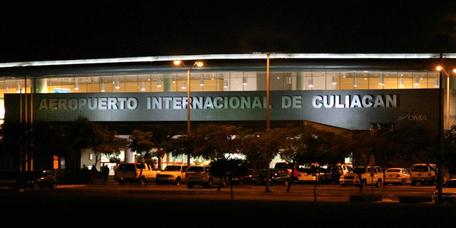 Aeropuerto Internacional de Culiacán, en fotografía de archivo.