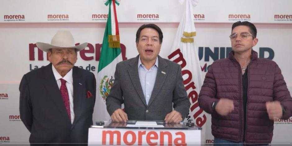 Mario Delgado ratifica a Guadiana como "único" contendiente a gubernatura de Coahuila.