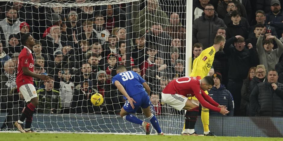David de Gea cometió una falla monumental en el juego de la tercera ronda de la FA Cup entre Manchester United y Everton.