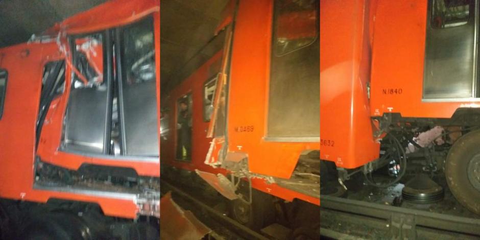 Tras choque de trenes en Metro CDMX, revelan lista de lesionados y traslados