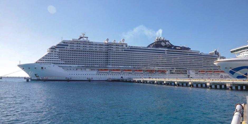 Quintana Roo recibió al crucero MSC Seascape, uno de los más grandes en surcar los mares del caribe.