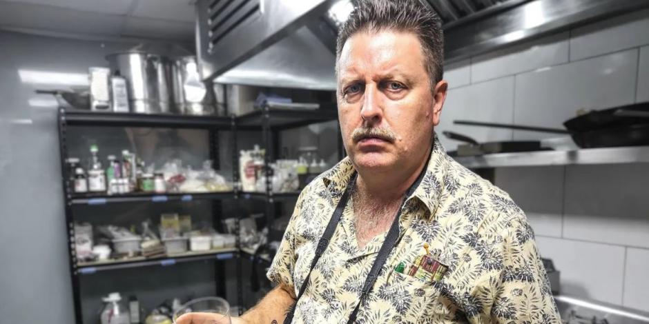 Chef Herrera se enoja porque no le quisieron vender tacos
