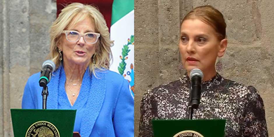 Jill Biden y Beatriz Gutiérrez dirigen mensaje ”A dos siglos de amistad y cooperación entre México y Estados Unidos