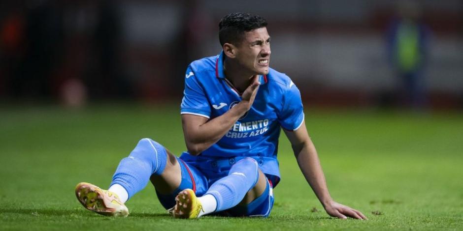 El delantero se queja de una jugada con el Cruz Azul el torneo pasado en la Liguilla del Apertura 2022.