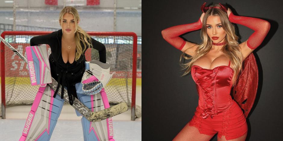 Mikayla Demaiter abandonó el hockey profesional para crear contenido en OnlyFans