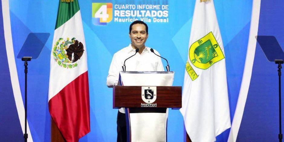 Llama Vila a la unidad para mantener a Yucatán por la ruta del cambio.