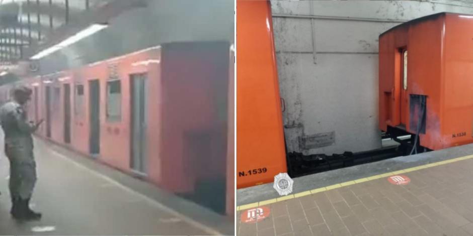 Metro presenta denuncia por separación de vagones en estación Polanco de  Línea 7; Fiscalía inicia investigación