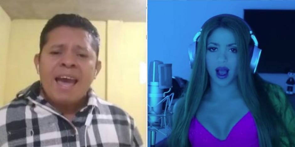 VIDEO. Tiktoker canta igual que Shakira; sorprende con interpretación de canción contra Piqué.