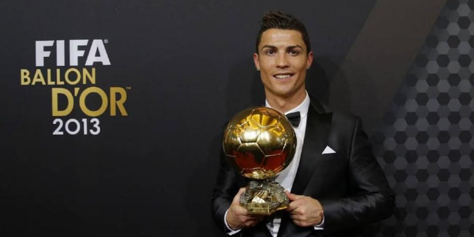 Cristiano Ronaldo, actual delantero del Al-Nassar de Arabia Saudita, ganó el Balón de Oro en la edición de 2013