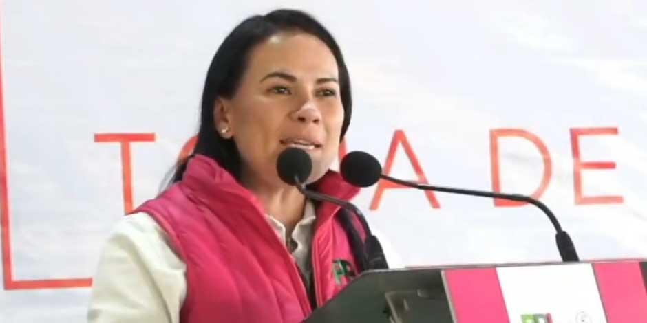 Alejandra Del Moral formalizará registro como precandidata de "Va por el Estado de México" el martes