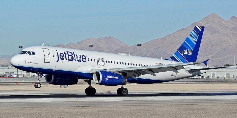 Airbus de JetBlue, similar a los que protagonizaron el accidente.