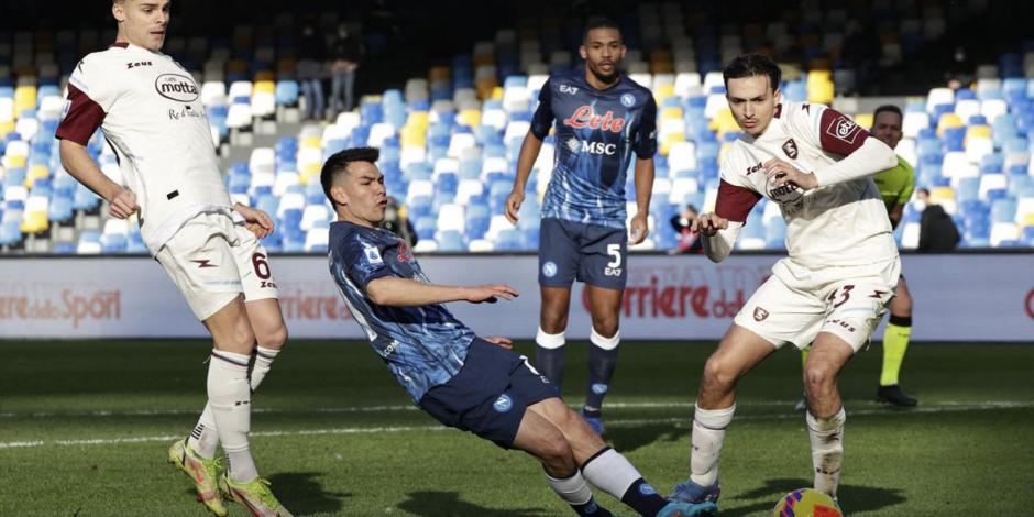 Napoli goleó 4-1 al Salernitana en el enfrentamiento más reciente entre ambos.