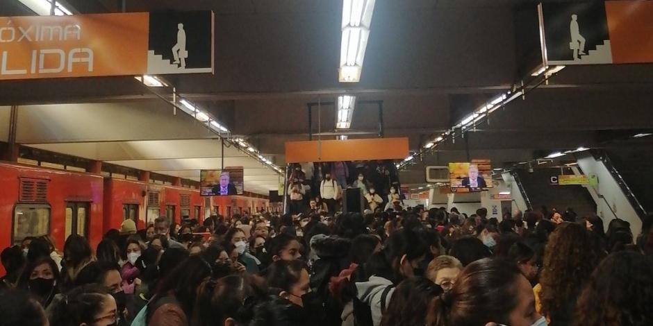 Cómo está el Metro CDMX hoy, lunes 23 de enero? Reportan retrasos en ocho  líneas