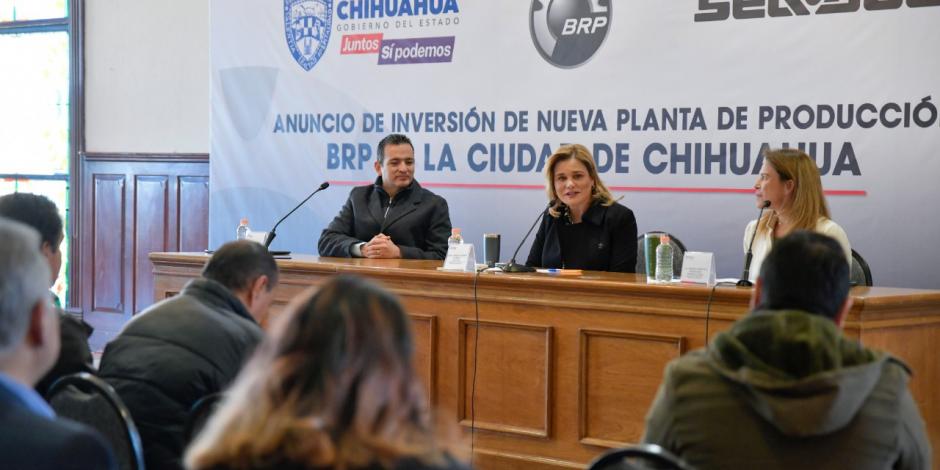 La gobernadora Maru Campos destacó que la nueva planta generará empleos directos.