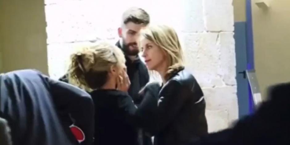 Video completo de mamá de Piqué maltratando a Shakira